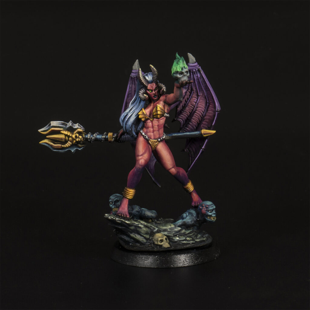 Hell's Sorceress from Sukubus Miniatures